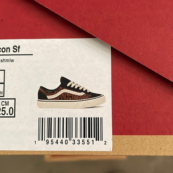 Vans Style 36 Decon Sf Animal stripes black marshmallow ultra Cush - Picture 10 of 10